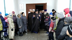 В праздник Благовещения епископ Никанор совершил Литургию в Успенском кафедральном соборе